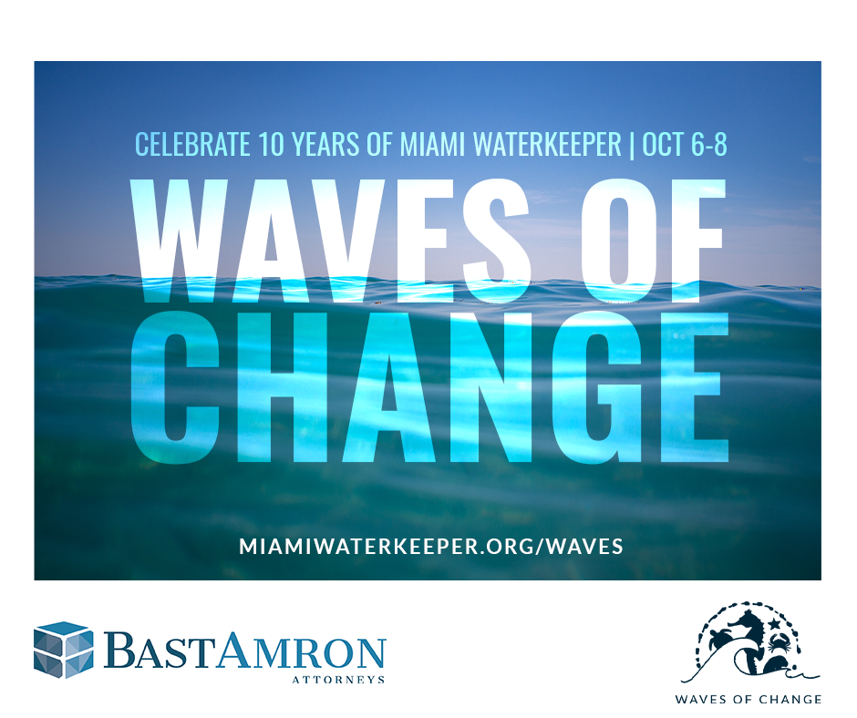 Bast Amron is a Proud Sponsor of Miami Waterkeeper