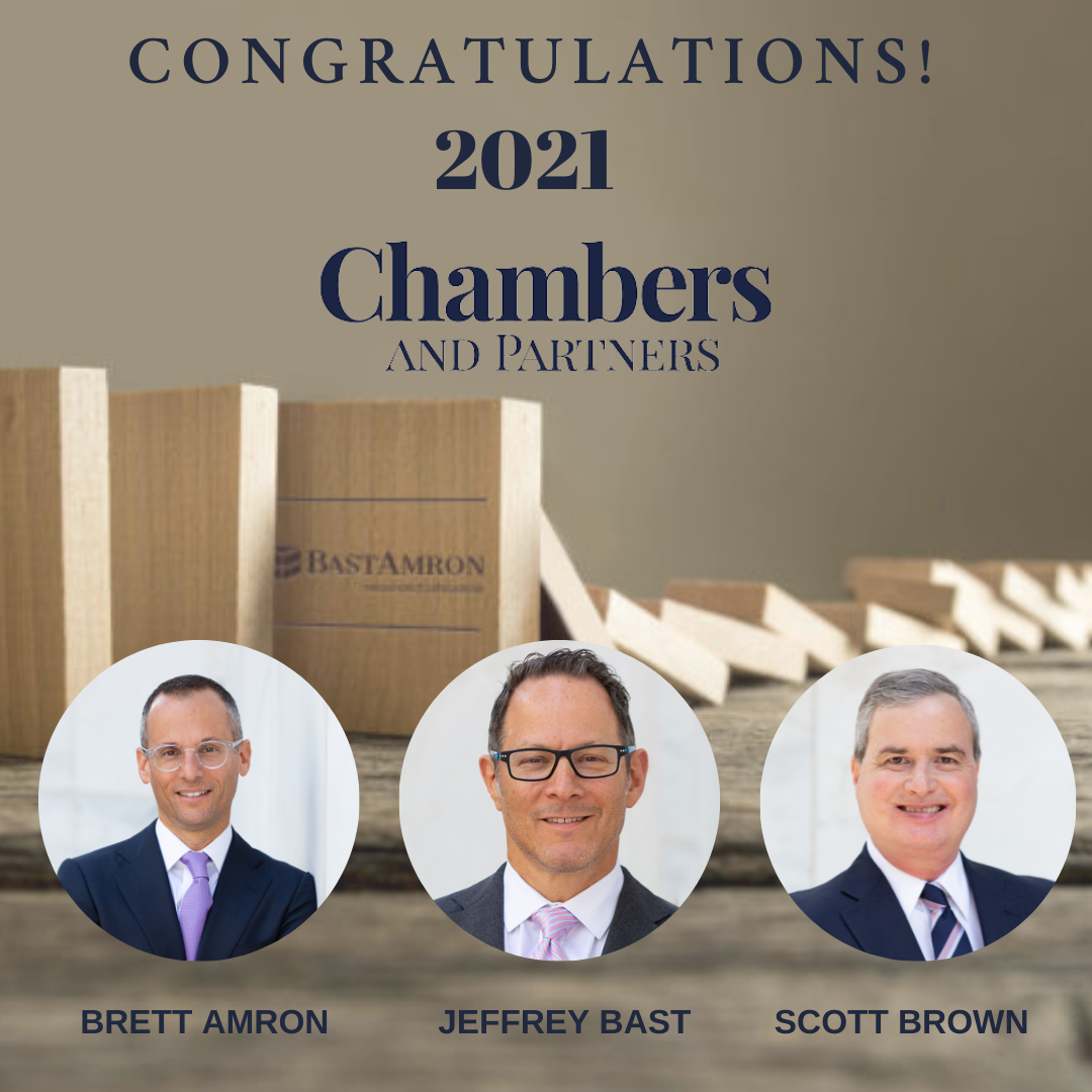 CHAMBERS & PARTNERS RECOGNIZES’ BAST AMRON ATTORNEYS AND FIRM IN 2021 PUBLICATION