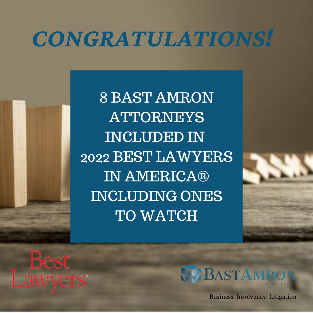 8 BAST AMRON ATTORNEYS INCLUDED IN 2022 BEST LAWYERS IN AMERICA® INCLUDING ONES TO WATCH