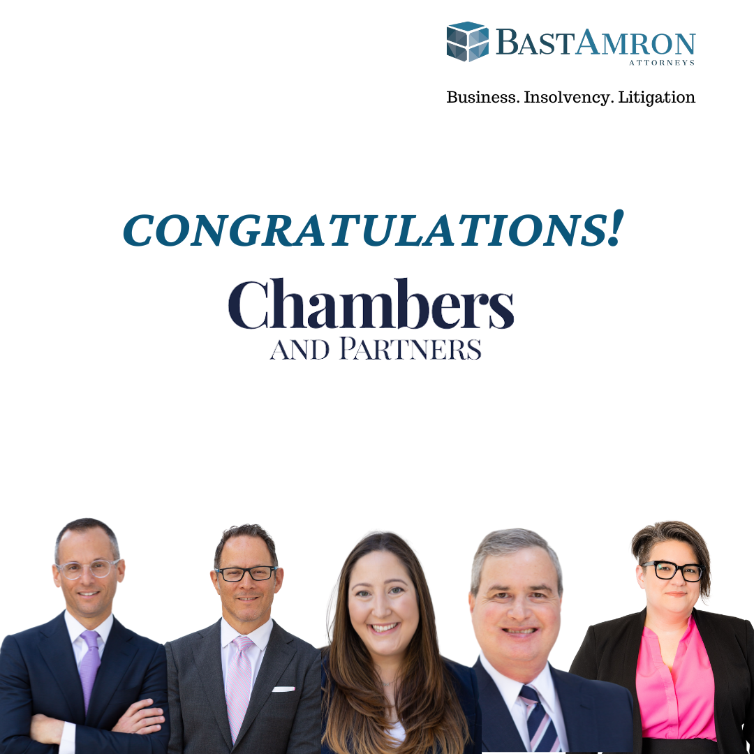 CHAMBERS AND PARTNERS USA RECOGNIZES’ FIVE BAST AMRON ATTORNEYS IN 2023