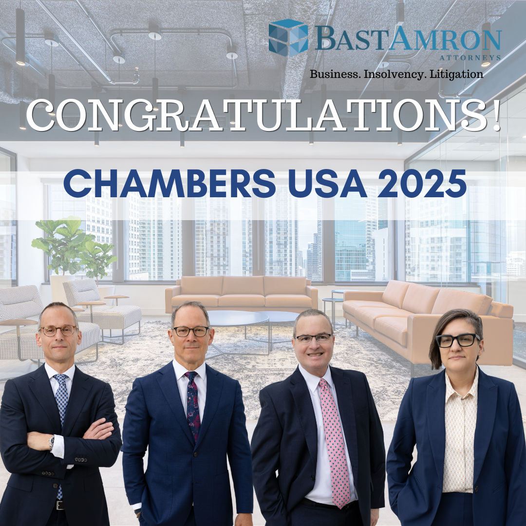 CHAMBERS AND PARTNERS USA RECOGNIZES BAST AMRON ATTORNEYS IN 2025