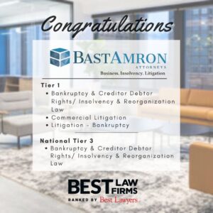 BAST AMRON RANKS NATIONALLY & REGIONALLY IN THE 2026 EDITION OF BEST LAWYERS® “BEST LAW FIRMS”