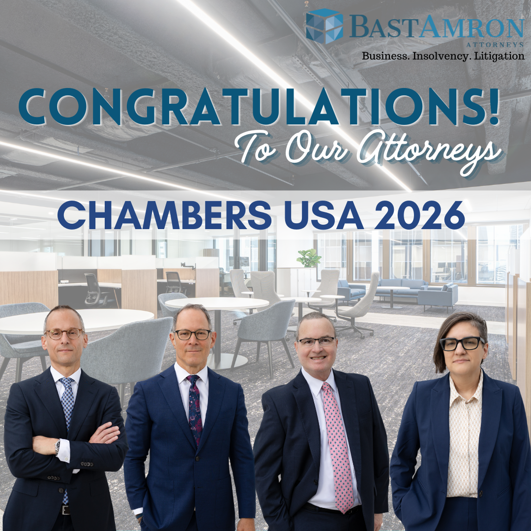 BAST AMRON ATTORNEYS RANKED AMONG THE BEST IN CHAMBERS USA 2026