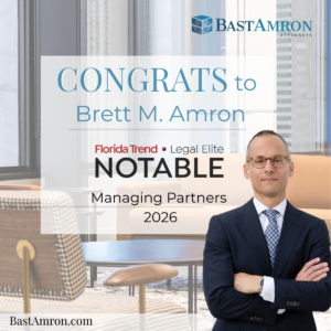 BRETT M. AMRON RECOGNIZED AMONG FLORIDA TREND'S 2026 LEGAL ELITE MANAGING PARTNERS