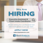 EXECUTIVE ASSISTANT & CLIENT INTAKE COORDINATOR