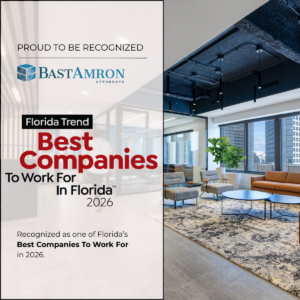 BAST AMRON RECOGNIZED AMONG FLORIDA TREND'S 2026 BEST COMPANIES TO WORK FOR