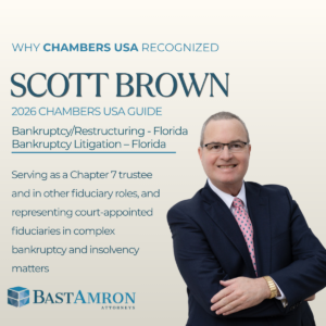 WHY CHAMBERS USA RECOGNIZED SCOTT BROWN IN 2026