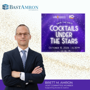 BRETT M. AMRON JOINS HOST COMMITTEE FOR LEGAL SERVICES OF GREATER MIAMI’S COCKTAILS UNDER THE STARS