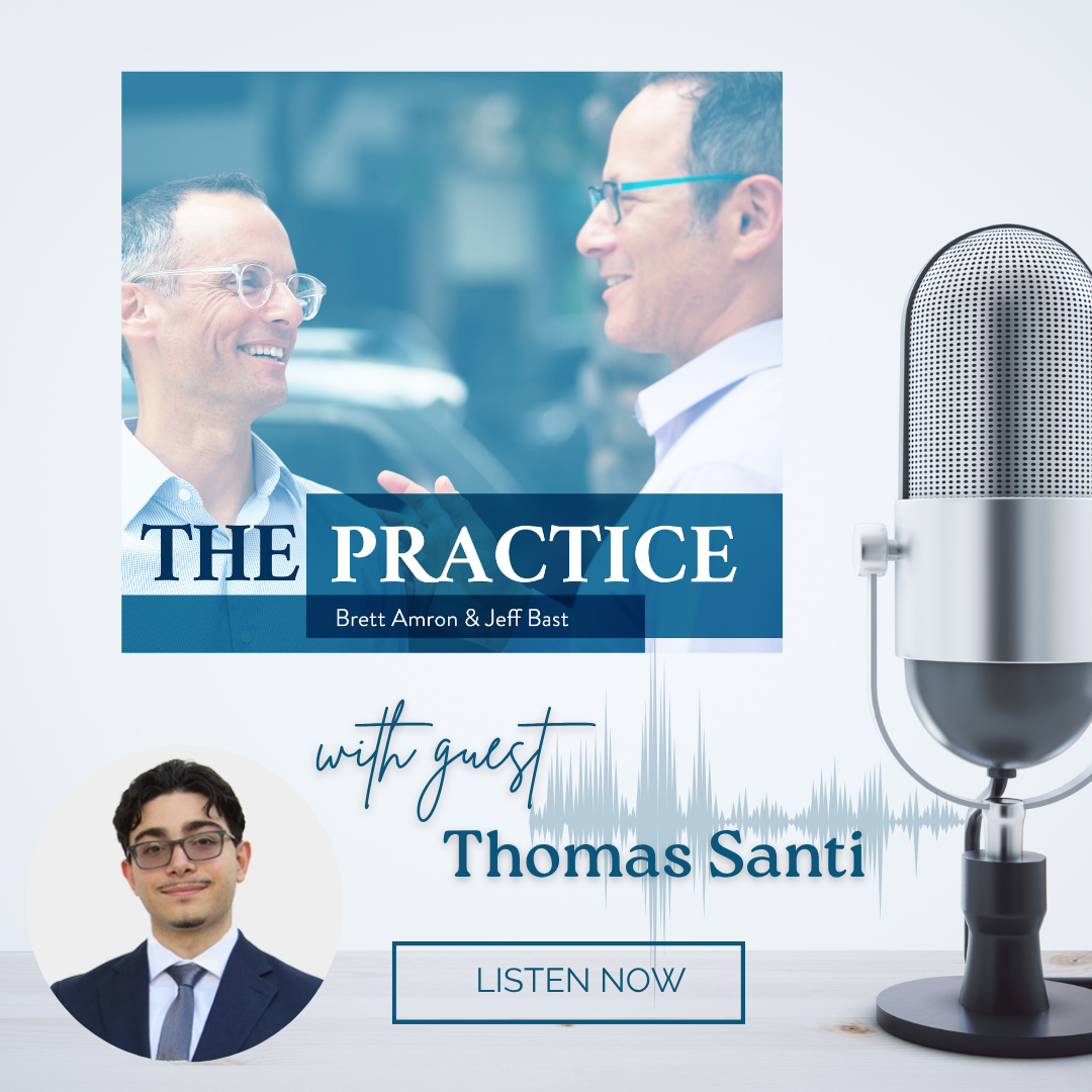 218. ONE YEAR IN: THOMAS SANTI ON LITIGATION, LEARNING, AND OPPORTUNITY